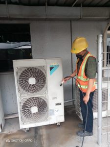 Service Perawatan Rutin Berkala / Maintenance AC di Kawasan EJIP Cikarang Bekasi