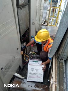 Service Perbaikan Bocor Freon AC Standing di Kawasan Mitra Industri Karawang Timur